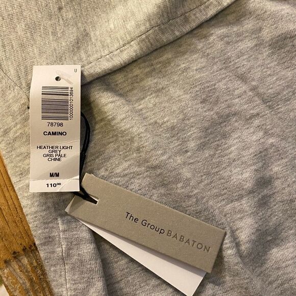 Babaton Aritzia Mulray Gray Wool Blend Turtleneck Sweater Dress - Picture 6 of 7